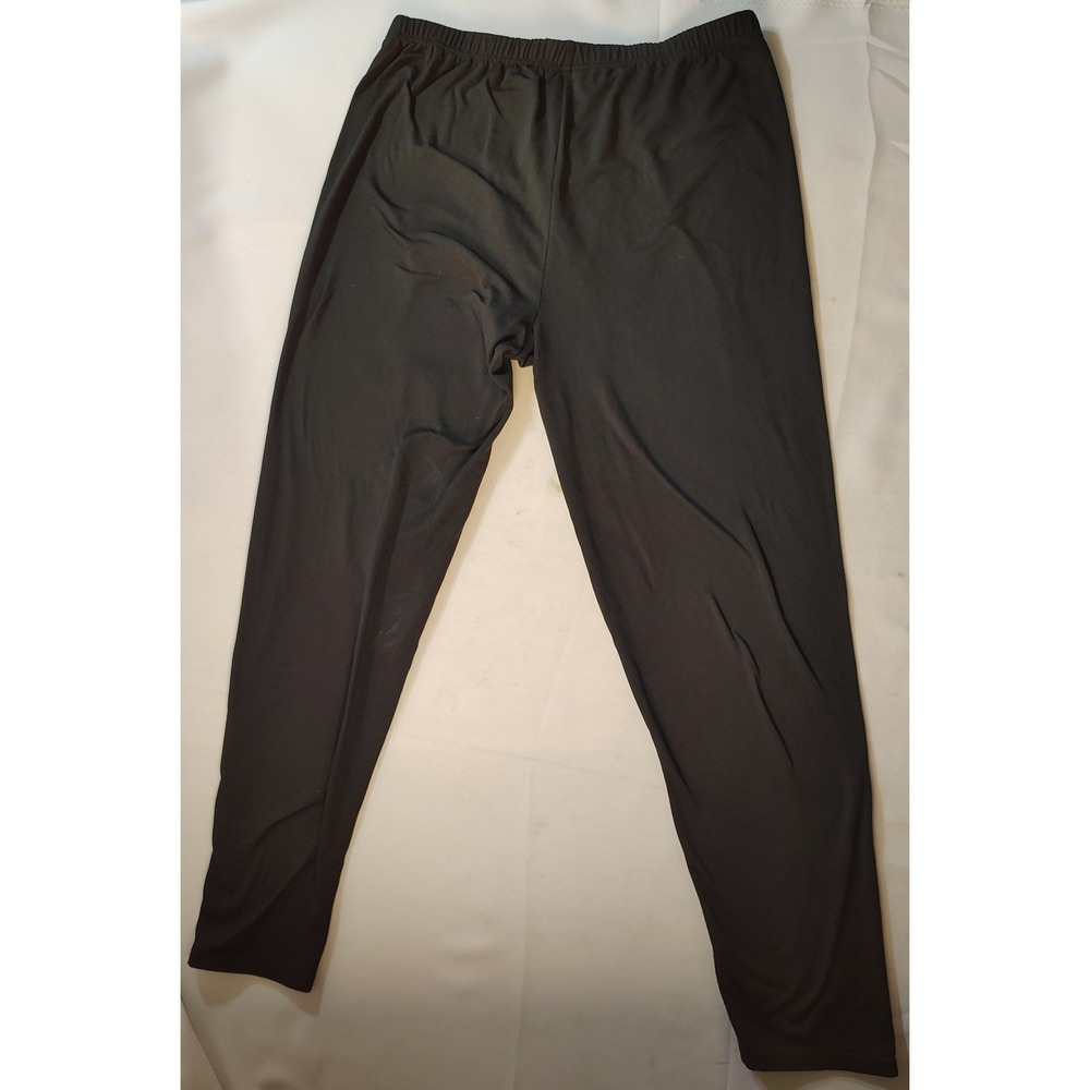 Thermajohn Mens Thermal Leggings Black‎ Base Layer Long Johns 2XL 2423-1035-1012